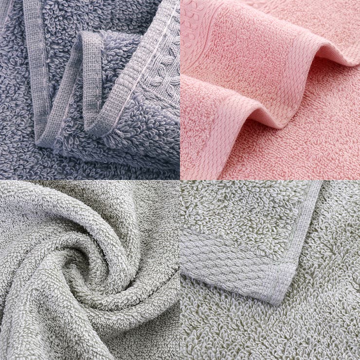 フェイスタオル 34x73cm 手拭き | PlusNao | 詳細画像17 