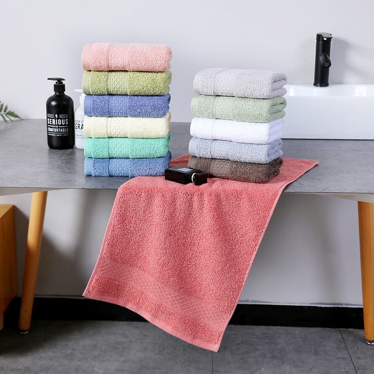 フェイスタオル 34x73cm 手拭き | PlusNao | 詳細画像3 