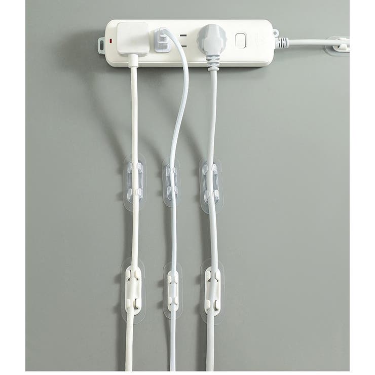 ケーブルホルダー 10個入り 粘着式 | PlusNao | 詳細画像3 