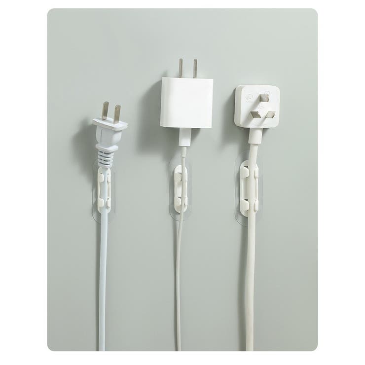 ケーブルホルダー 10個入り 粘着式 | PlusNao | 詳細画像4 