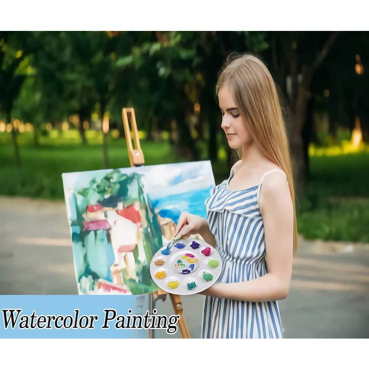 水彩パレット 調色パレット 10孔 | PlusNao | 詳細画像4 