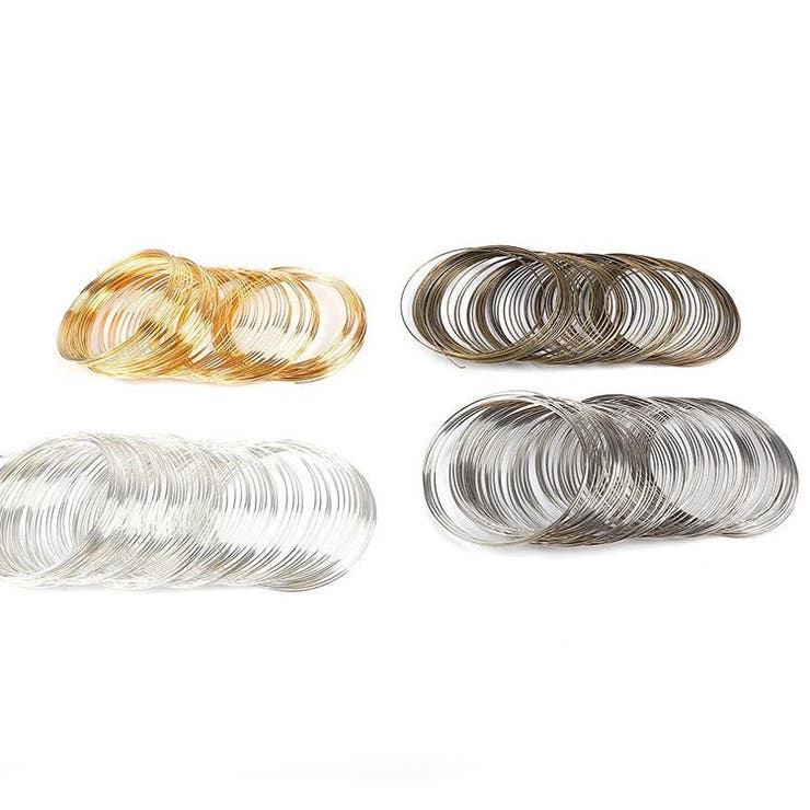 スチールワイヤー 100ループ ブレスレット用 | PlusNao | 詳細画像5 