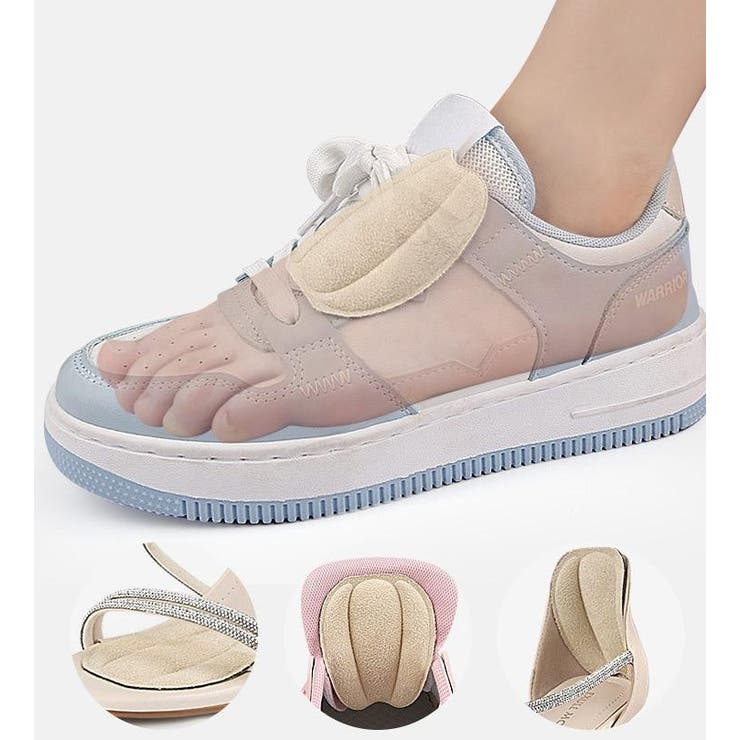 靴ずれ防止パッド かかとパッド 1ペア | PlusNao | 詳細画像3 