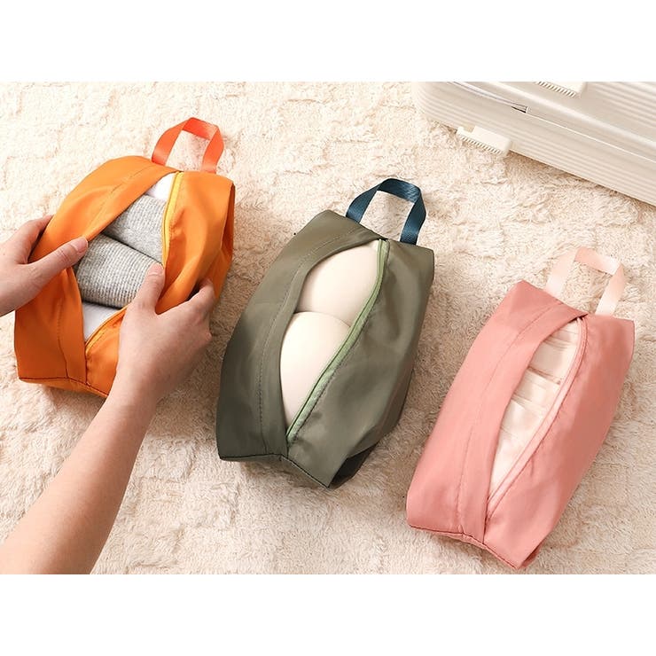 トラベルポーチ 収納ポーチ 旅行用ポーチ | PlusNao | 詳細画像4 