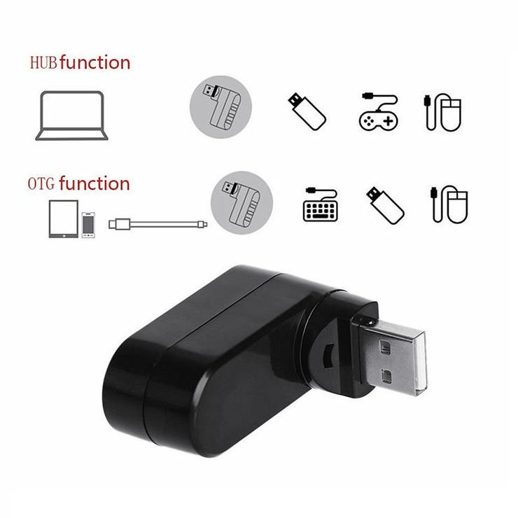 USBハブ 3ポート パソコン周辺機器 | PlusNao | 詳細画像7 