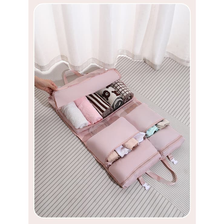 トラベルポーチ トラベルバッグ メイクポーチ | PlusNao | 詳細画像8 