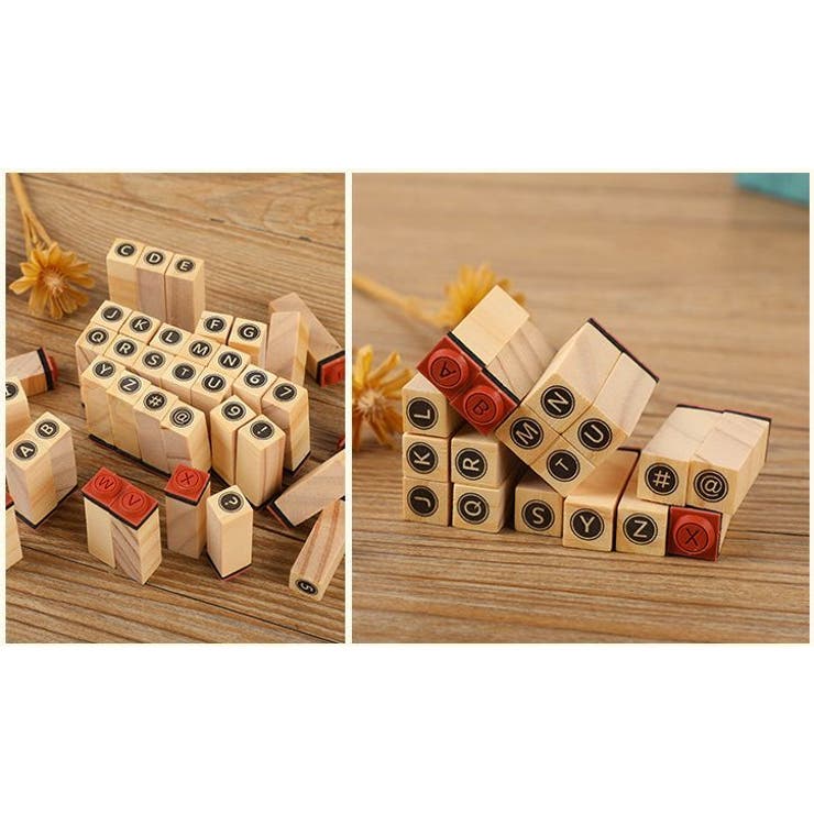 アルファベットスタンプ ABCスタンプ 数字スタンプ | PlusNao | 詳細画像6 