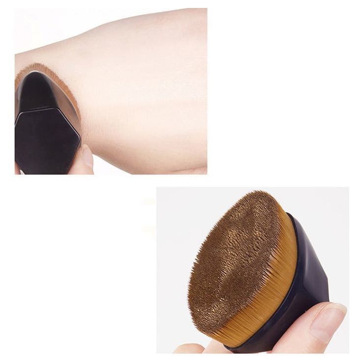 メイクブラシ ファンデーションブラシ ケース付き | PlusNao | 詳細画像3 