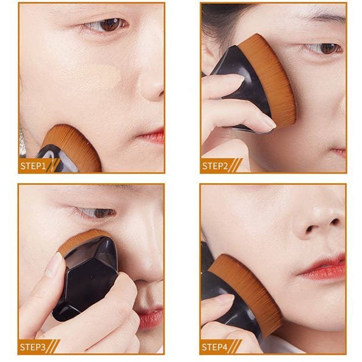 メイクブラシ ファンデーションブラシ ケース付き | PlusNao | 詳細画像7 