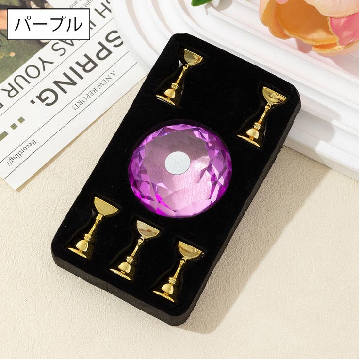ネイルチップスタンド マグネット式 ネイルアート用品 | PlusNao | 詳細画像4 