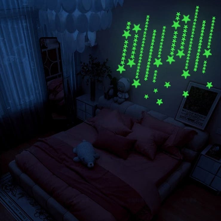 ウォールステッカー 蓄光タイプ 夜光 | PlusNao | 詳細画像3 