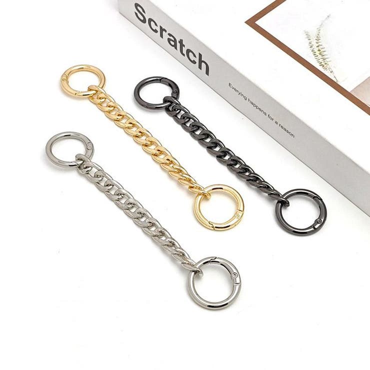 バッグ用延長チェーン チェーンストラップ ストラップエクステンダー | PlusNao | 詳細画像5 