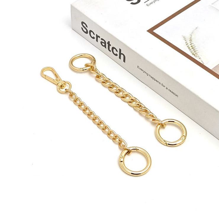 バッグ用延長チェーン チェーンストラップ ストラップエクステンダー | PlusNao | 詳細画像7 