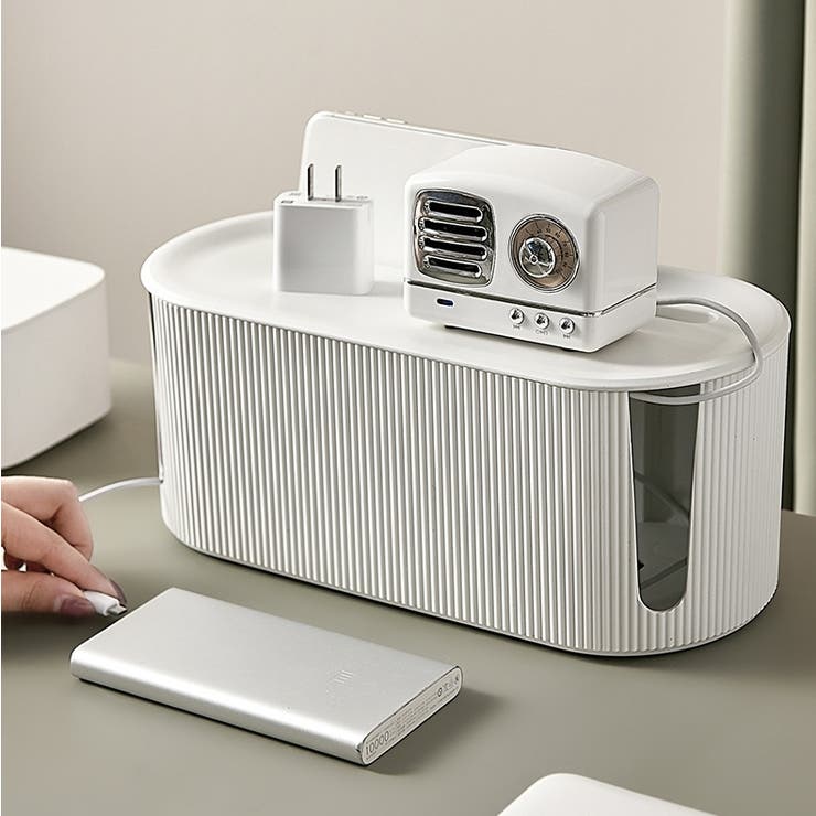 ケーブルボックス コード収納 電源タップボックス | PlusNao | 詳細画像2 