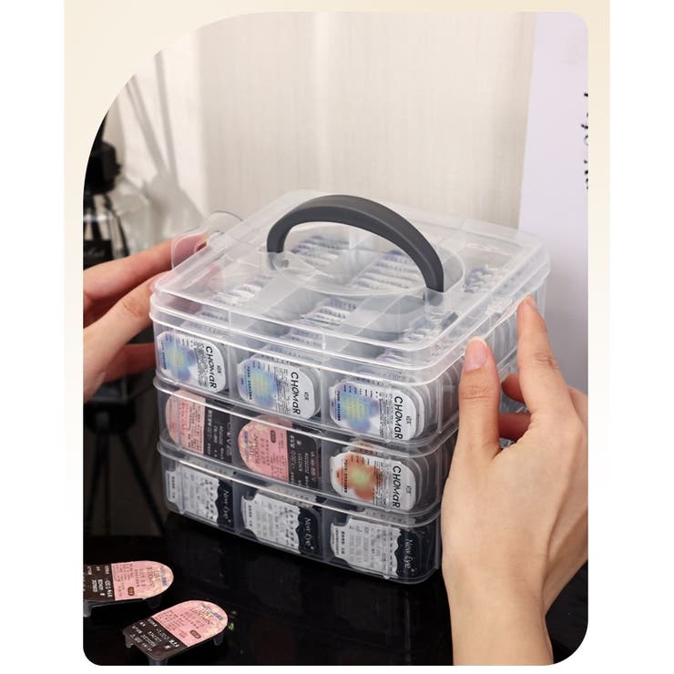 コンタクト収納ケース 小物入れ 蓋付き | PlusNao | 詳細画像4 