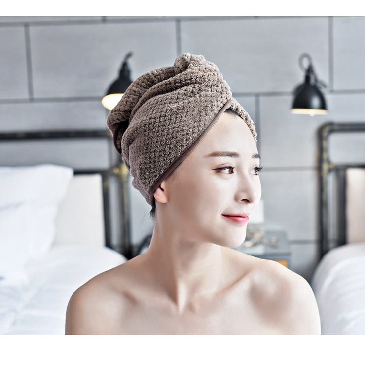 タオルキャップ ヘアキャップ ヘアドライタオル | PlusNao | 詳細画像10 