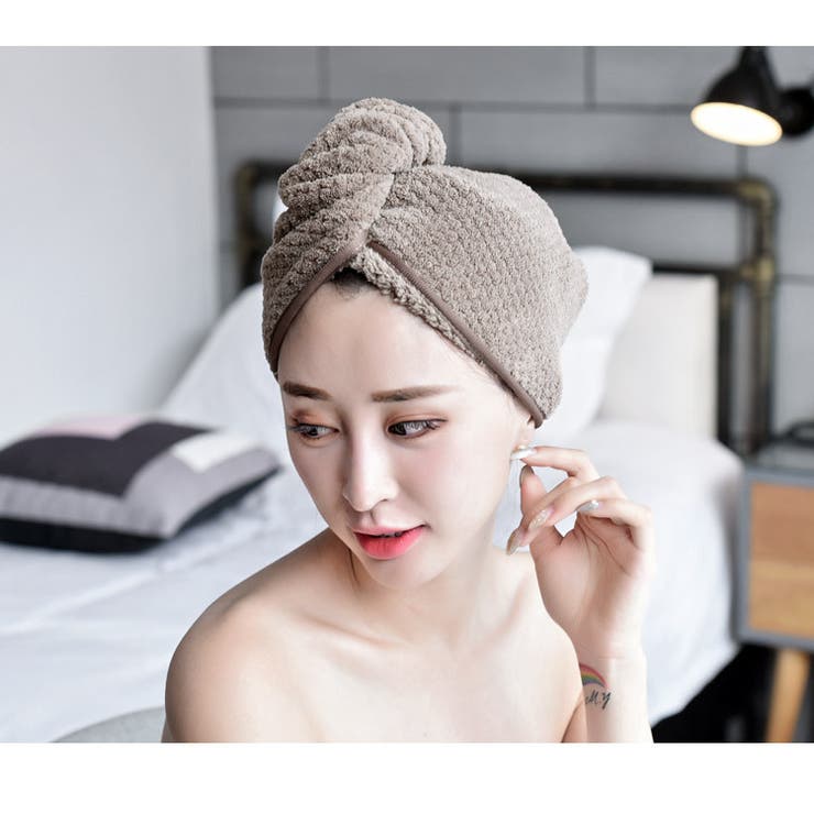 タオルキャップ ヘアキャップ ヘアドライタオル | PlusNao | 詳細画像11 