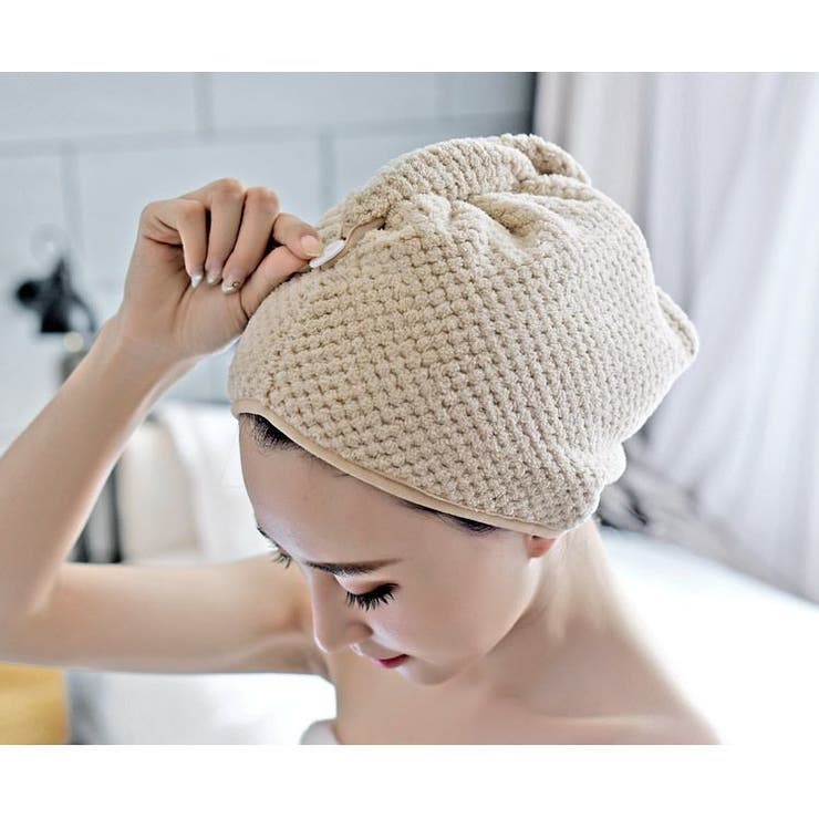 タオルキャップ ヘアキャップ ヘアドライタオル | PlusNao | 詳細画像5 