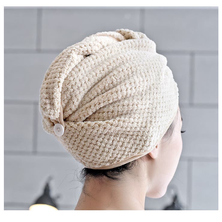 タオルキャップ ヘアキャップ ヘアドライタオル | PlusNao | 詳細画像6 