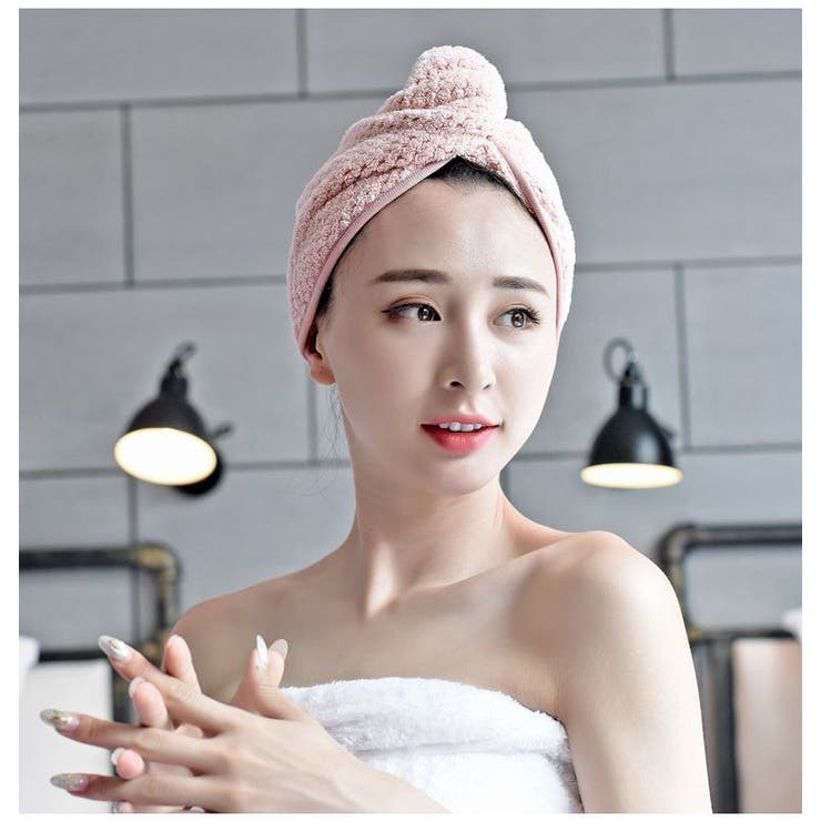 タオルキャップ ヘアキャップ ヘアドライタオル | PlusNao | 詳細画像7 