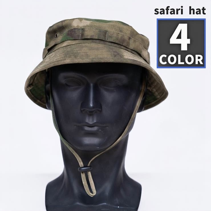 サファリハット バケットハット メンズ | PlusNao | 詳細画像1 