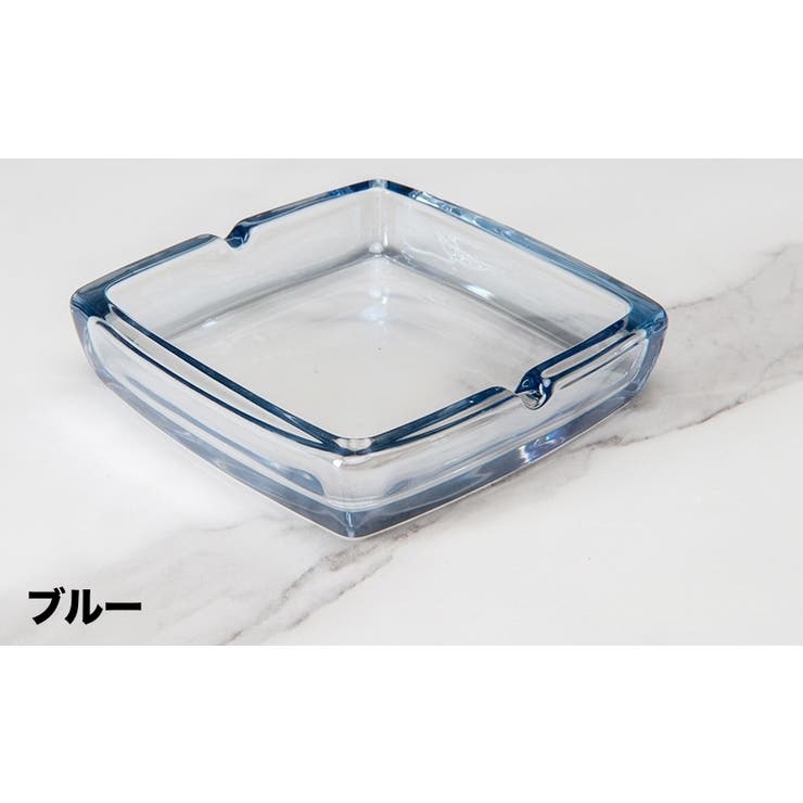 灰皿 アッシュトレイ ガラス製[品番：FQ000238451]｜PlusNao