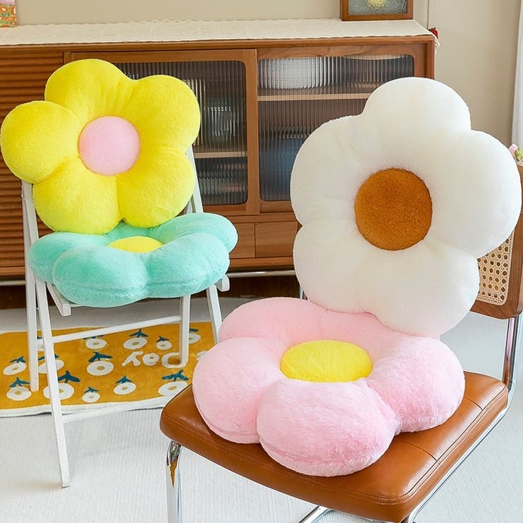 クッション お花型 抱き枕 | PlusNao | 詳細画像4 