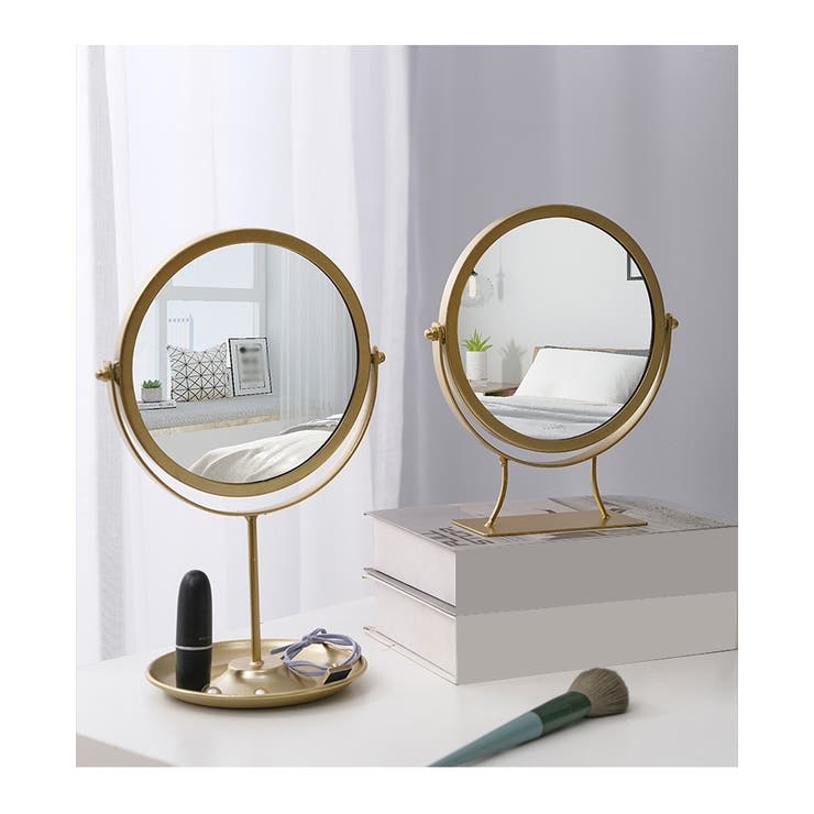 卓上ミラー スタンドミラー コンパクトミラー | PlusNao | 詳細画像3 