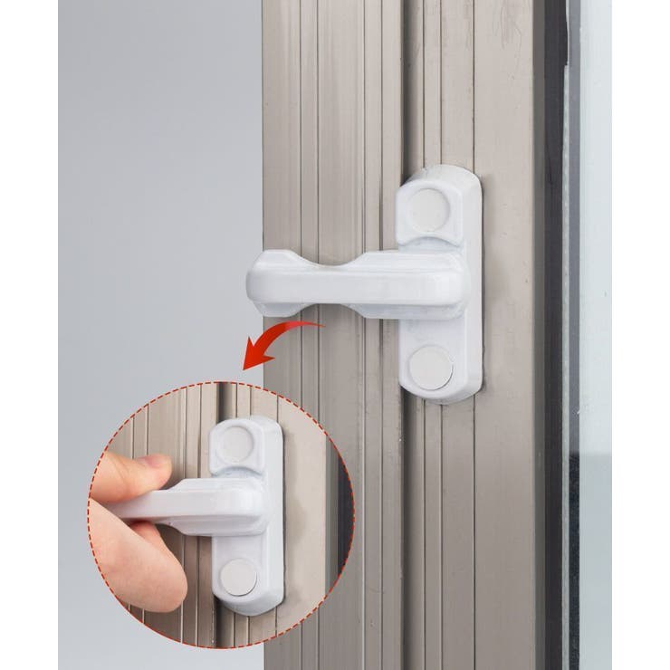 窓ロック 窓ストッパー 4個セット | PlusNao | 詳細画像4 