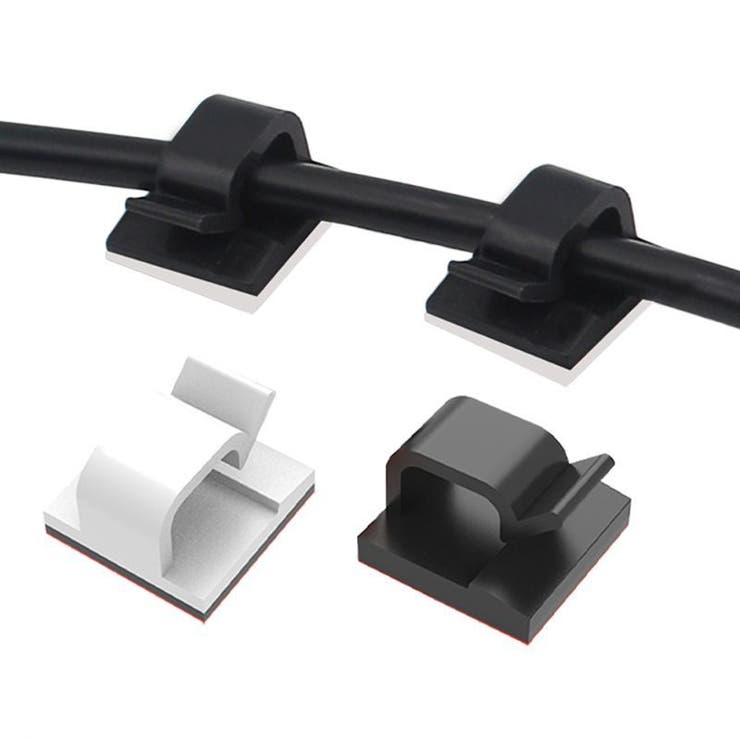 ケーブルクリップ 20個セット ケーブルホルダー | PlusNao | 詳細画像2 