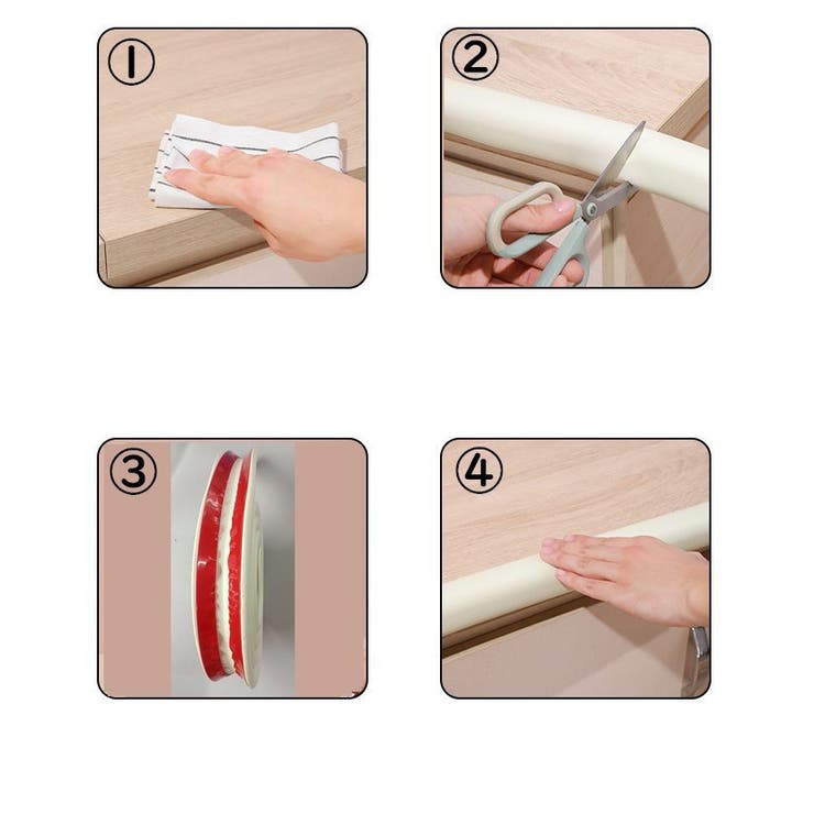 コーナーガード コーナークッション エッジガード | PlusNao | 詳細画像9 