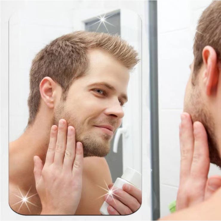 ミラーステッカー ウォールステッカー ミラーシート | PlusNao | 詳細画像3 