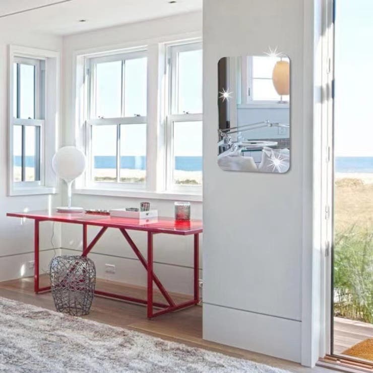 ミラーステッカー ウォールステッカー ミラーシート | PlusNao | 詳細画像6 