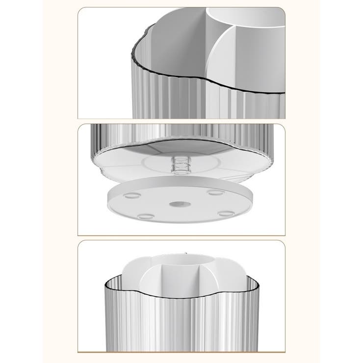 メイクボックス コスメ収納 小物収納 | PlusNao | 詳細画像10 