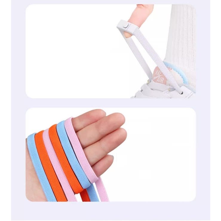 靴紐バックル シューレースロック 靴アクセサリー | PlusNao | 詳細画像5 