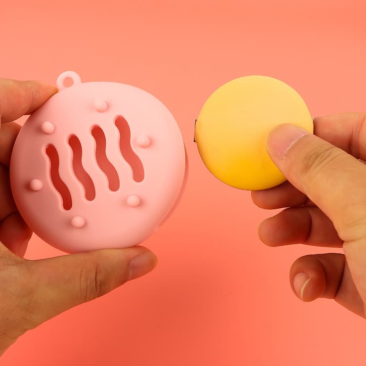 パフケース メイクスポンジケース メイクブラシクリーナー | PlusNao | 詳細画像4 