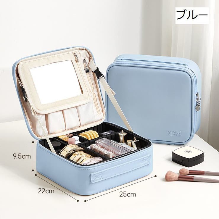 メイクボックス 化粧ポーチ メイクポーチ | PlusNao | 詳細画像18 