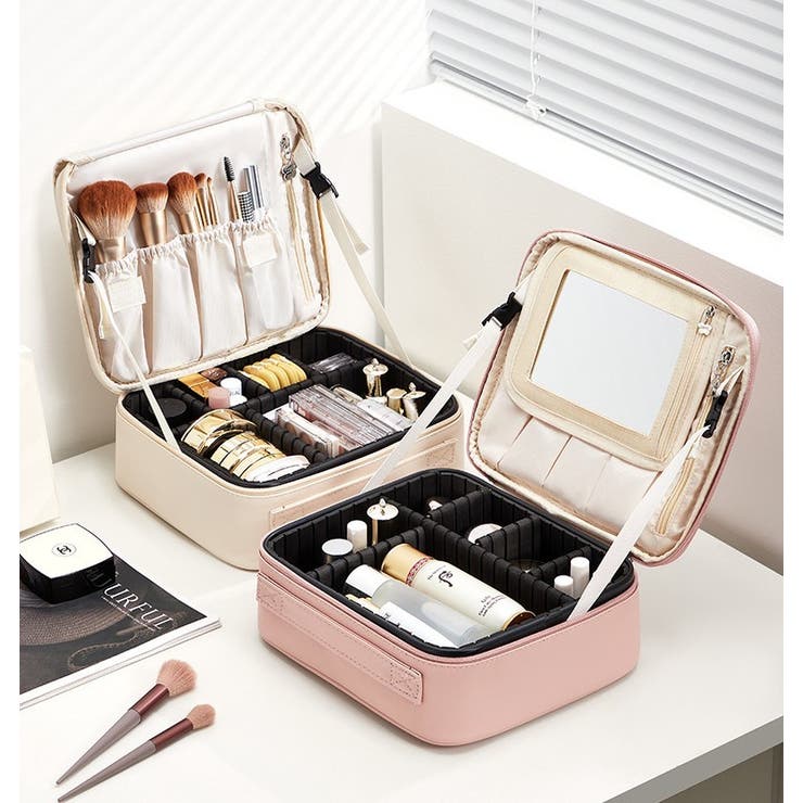 メイクボックス 化粧ポーチ メイクポーチ | PlusNao | 詳細画像2 