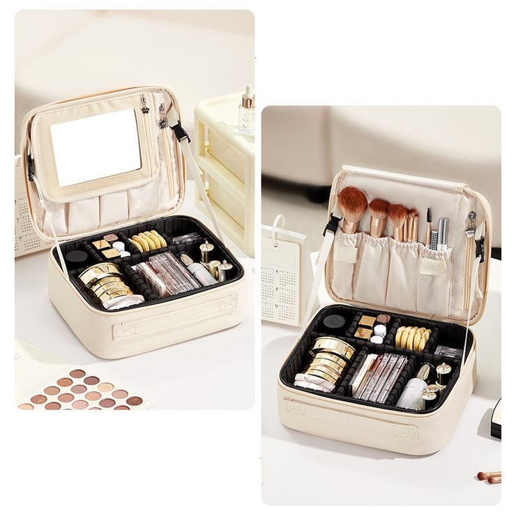 メイクボックス 化粧ポーチ メイクポーチ | PlusNao | 詳細画像6 