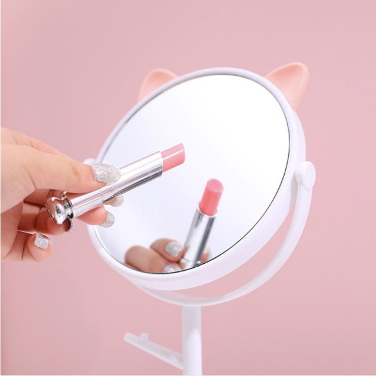 卓上ミラー 収納トレイ付き フック付き | PlusNao | 詳細画像12 