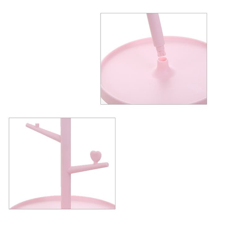 卓上ミラー 収納トレイ付き フック付き | PlusNao | 詳細画像17 