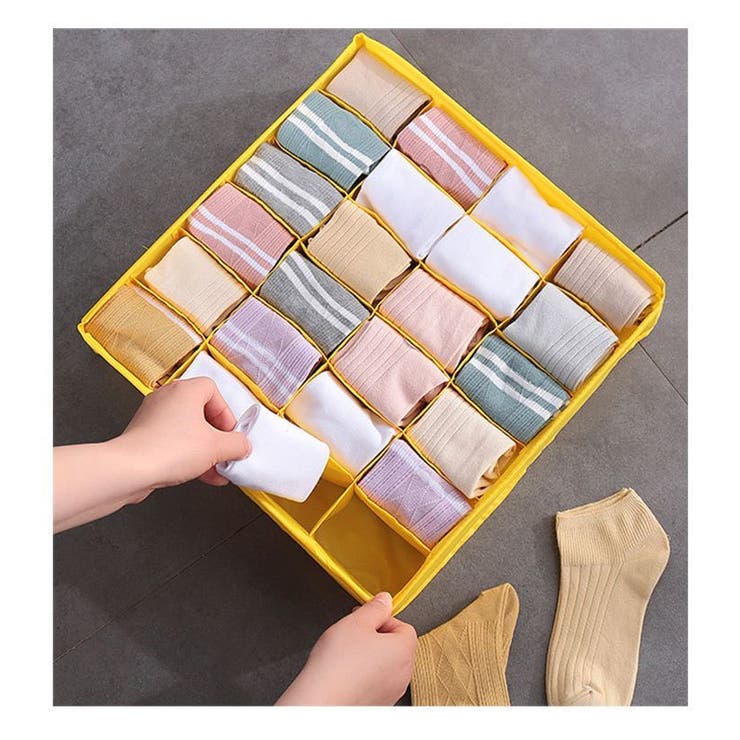 衣類収納ケース 24マス 収納ボックス | PlusNao | 詳細画像3 