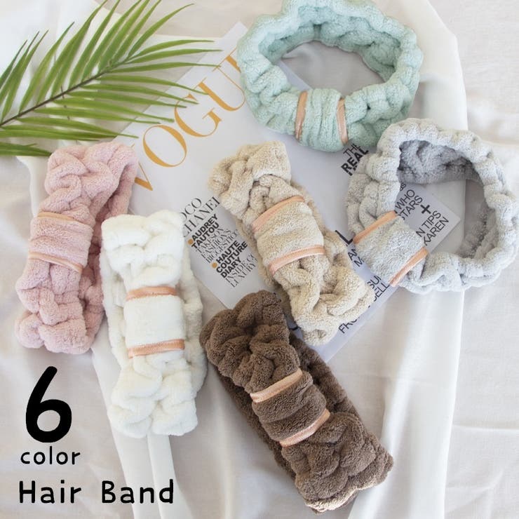 ヘアバンド 洗面用 洗顔用 | PlusNao | 詳細画像1 