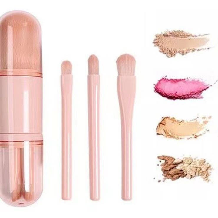 メイクブラシ 多機能4in1 化粧筆 | PlusNao | 詳細画像6 