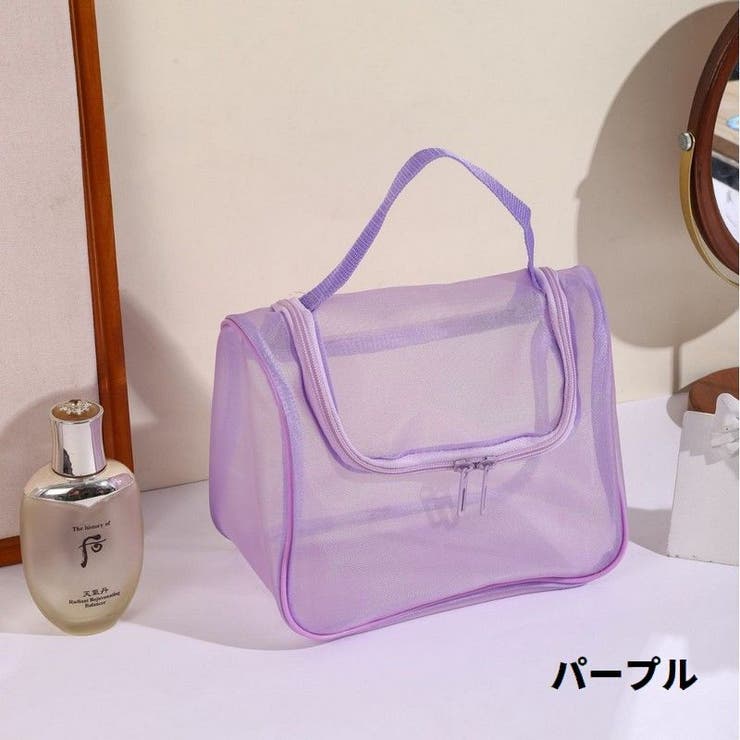 化粧ポーチ メイクポーチ 大容量 | PlusNao | 詳細画像14 