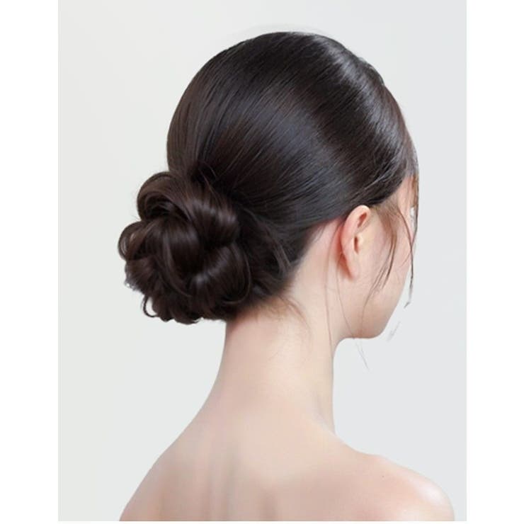 お団子ウィッグ ポイントウィッグ レディース | PlusNao | 詳細画像3 