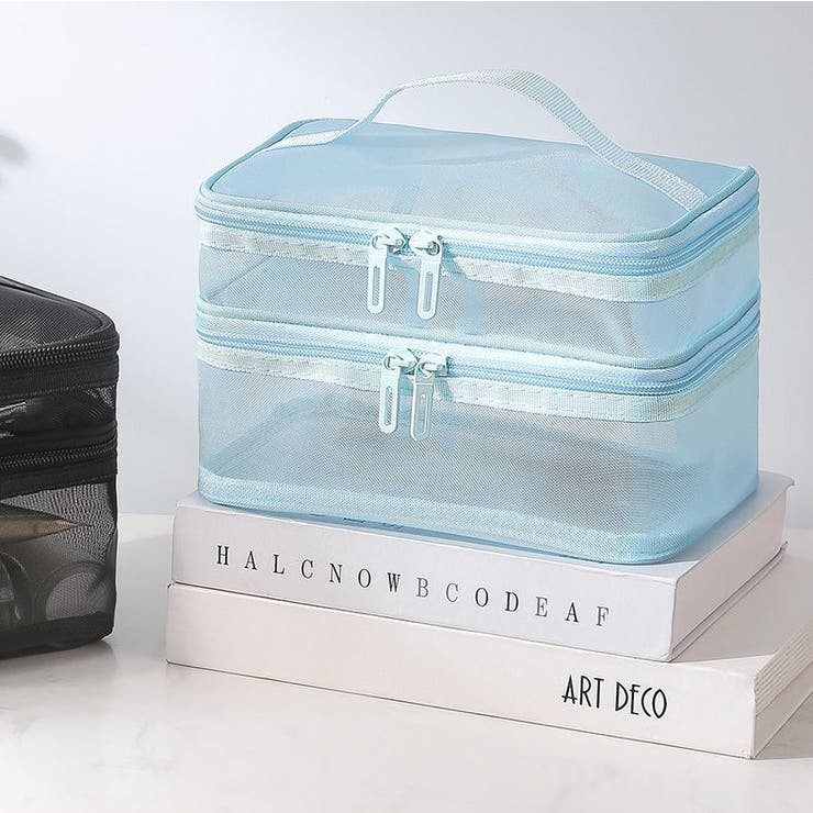 化粧ポーチ バニティポーチ 2段 | PlusNao | 詳細画像3 