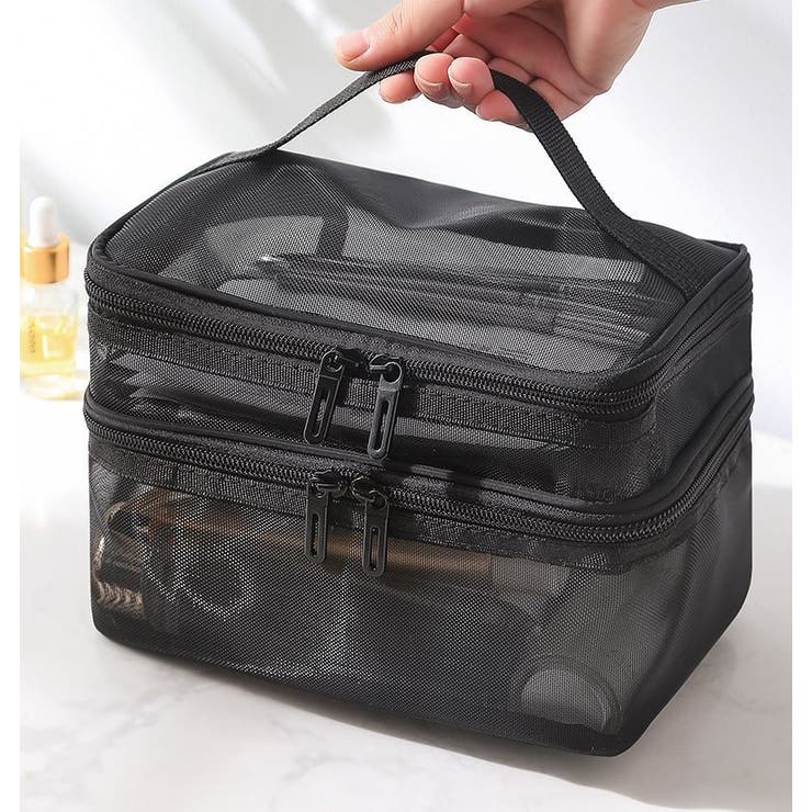 化粧ポーチ バニティポーチ 2段 | PlusNao | 詳細画像5 