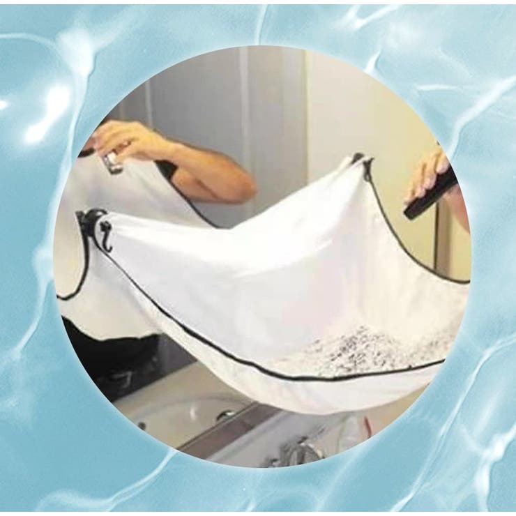 散髪ケープ 散髪マント ヘアーエプロン | PlusNao | 詳細画像6 