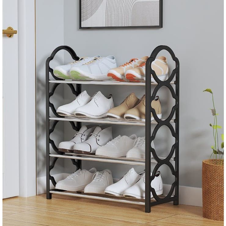 シューズラック 4段 下駄箱 | PlusNao | 詳細画像2 